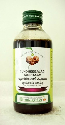 Vaidyaratnam Ayurvedic, Sundheebaladi Kashayam, 200 ml